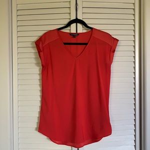 Express chiffon top size S. V-neck. Lightly worn.